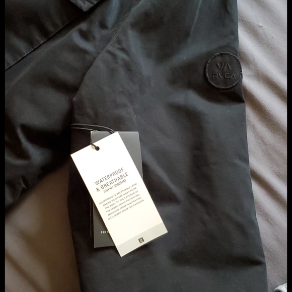 NWT Mens Rvca Hooded bomber jacket - Picture 3 of 7
